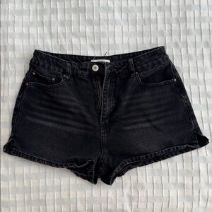 Forever 21 Black High Waist Women Shorts